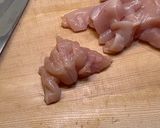 鶏肉とれんこんのごまみそ煮作り方5写真