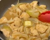 鶏肉とれんこんのごまみそ煮作り方12写真