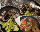 簡単！トマト缶なしキャベツアラビアータ♪作り方5写真