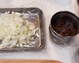 レーズンと豚肉の煮込み（アグロドルチェ）作り方1写真