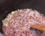 レーズンと豚肉の煮込み（アグロドルチェ）作り方5写真