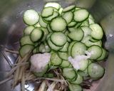 らっきょうの黒酢蜂蜜漬け、簡単酢の物も作り方6写真
