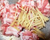 豚ばら肉と大豆の甘辛煮♪作り方2写真