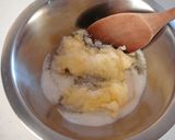 オレンジピールin全粒粉抹茶メロンパン☆作り方3写真