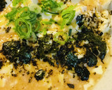 毎日のしろごはん●玉かけとろろ豆腐ごはん作り方1写真