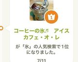 コーヒーの氷♬ アイスカフェ・オ・レ作り方10写真