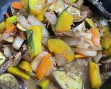 挽肉と野菜の炒め煮作り方5写真