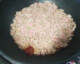 夕食10分★ピリ辛肉味噌のっけ豆腐★四川作り方3写真