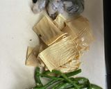 干皮豆腐と海老の辛味炒め作り方1写真