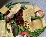 干皮豆腐と海老の辛味炒め作り方4写真