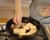 水菜とエビと豆腐の中華あん作り方4写真