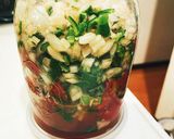 ヴィナグレッジソース（夏野菜酢漬け）作り方4写真