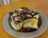 レンジで5分！ナスと豚バラのくるくる作り方5写真