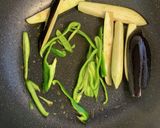 ワンパンでなすピー肉味噌パスタ作り方3写真