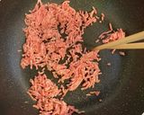 ワンパンでなすピー肉味噌パスタ作り方4写真