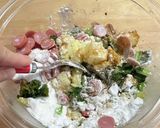 小松菜とウインナーのコロコロポテト作り方4写真