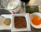納豆とめかぶのとろろんパスタ作り方4写真