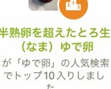 半熟卵を超えたとろ生（なま）ゆで卵作り方11写真