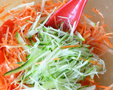 シラチャーソースで野菜３種のソムタム風♪作り方7写真
