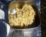 お手軽山頂パスタ作り方1写真