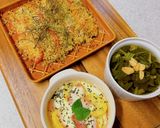 じゃがいもとベーコンのモッツァレラ焼き作り方11写真