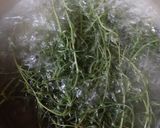 オカヒジキのかき揚げ作り方1写真