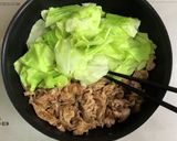 水っぽくない！時短簡単 キャベツ豚炒め作り方7写真