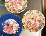 レンジ簡単きな粉洋風ケチャポン味甘酢酢豚作り方3写真