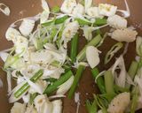 イカとにんにくの芽のスタミナ炒め☆作り方4写真