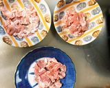 レンジ簡単きな粉洋風味噌炒味が甘酢酢豚作り方3写真