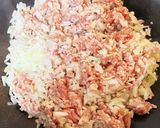 豚ひき肉でタコライス作り方2写真