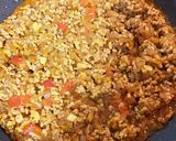 豚ひき肉でタコライス作り方3写真