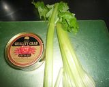 セロリとカニ缶の美味しいサラダ作り方1写真