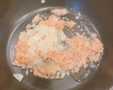 トマトとツナ缶と、つぼ抜きイカのパスタ作り方7写真