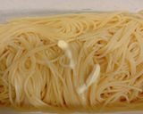トマトとツナ缶と、つぼ抜きイカのパスタ作り方9写真