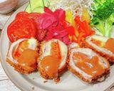 トマトチーズ入りカツレツ作り方6写真