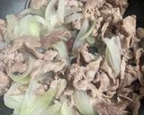 すき家の牛丼風（豚肉）作り方3写真