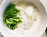 肉無豆腐きな粉トマト洋風麻婆味野菜炒め作り方9写真