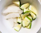 肉無豆腐きな粉トマト洋風麻婆味野菜炒め作り方10写真
