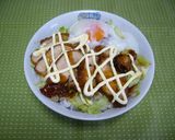鶏照りの次の日は・・ 鶏照りde『丼』☆作り方3写真