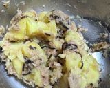レンチン☆ツナと塩昆布の和風ポテトサラダ作り方4写真