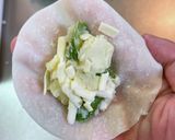 じゃがいもとアスパラの揚げ餃子♫作り方4写真