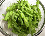 カニカマといんげんのサクサクかき揚げ作り方5写真