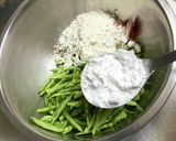 カニカマといんげんのサクサクかき揚げ作り方8写真