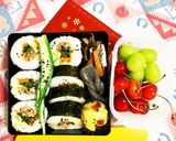 7/13 よっちゃん キンパお弁当作り方5写真