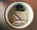 梅ちりめん餅の冷雑煮作り方2写真