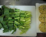 ✿小松菜とがんものスープ煮✿作り方2写真