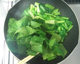 ✿小松菜とがんものスープ煮✿作り方3写真