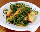 切り昆布にタコ天。作り方10写真