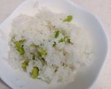 余った枝豆で、枝豆いなり寿司作り方1写真